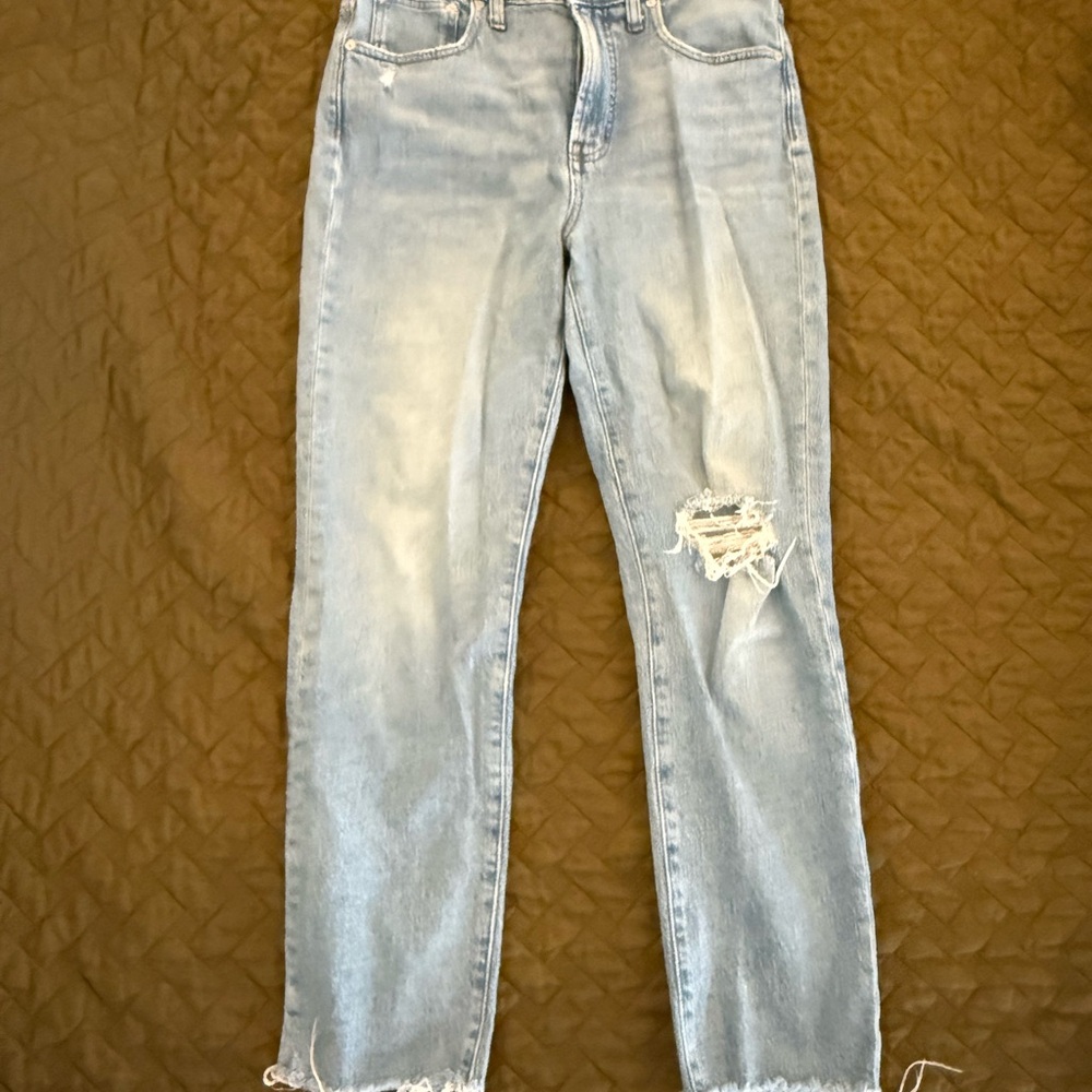 Madewell Light Wash Jeans - Picture 1 of 3